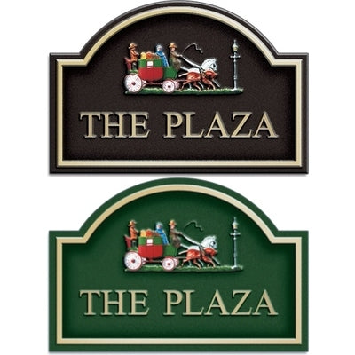 レジン製サイン サンライズタイプ 馬車|誉PRINTING