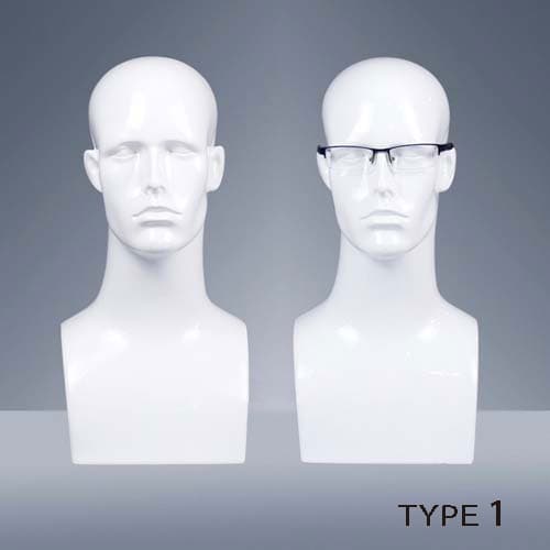 マネキンヘッド (ホワイト) 全4種|誉PRINTING