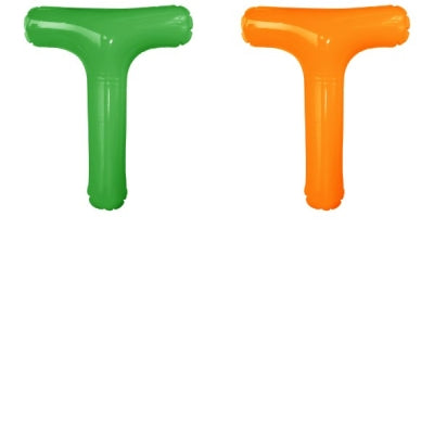 エアポップレターバルーン (ピンク,レッド,ブルー,イエロー,グリーン,オレンジ) 「T」|誉PRINTING