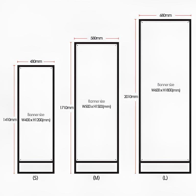 ブラック ショップボード S/M/L|誉PRINTING
