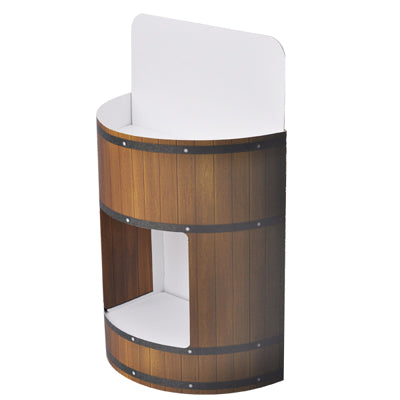 エコ樽ディスプレイ台|誉PRINTING