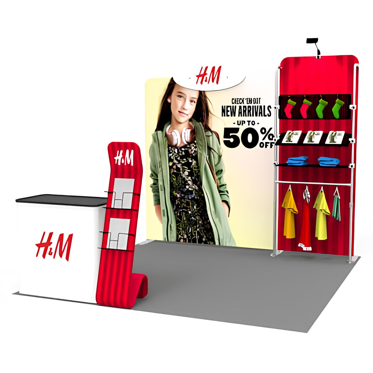 ファブリックバナースタンド02|誉PRINTING