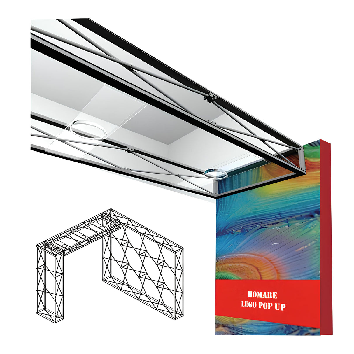 レゴポップアップ ブリッジ用ライト|誉PRINTING