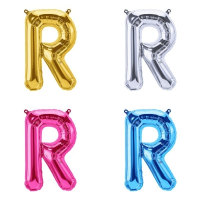 プレミアムレターバルーン (ローズゴールド,マゼンタ,ブルー)(16)「R」|誉PRINTING