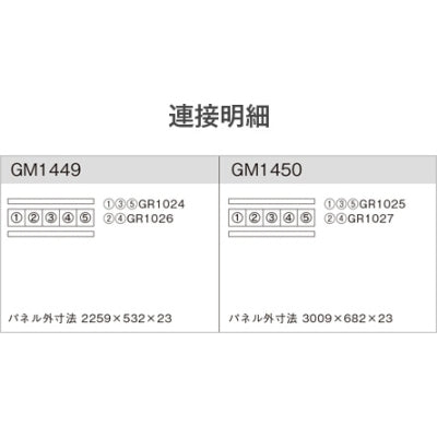 連接グリーン アレンジタイプ 5連額縁セット|誉PRINTING