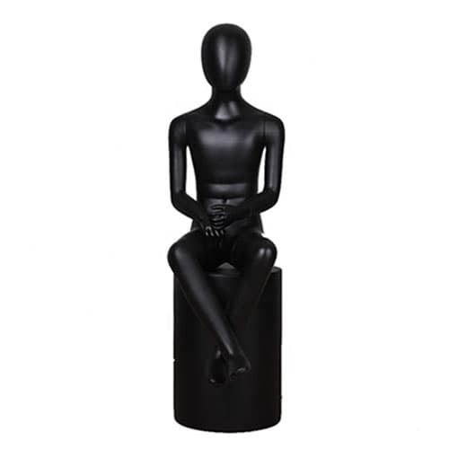 子供用フルボディ マネキン【ブラック】(NWK-15)|誉PRINTING