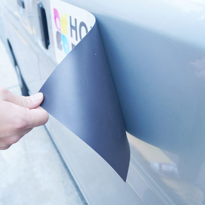 車両用マグネットシート 250×350mm(四角カット)|誉PRINTING