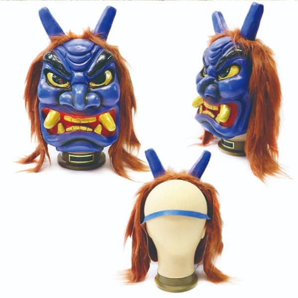 なまはげ(青)【節分 豆まき 幼稚園 祭り 子供会】|誉PRINTING