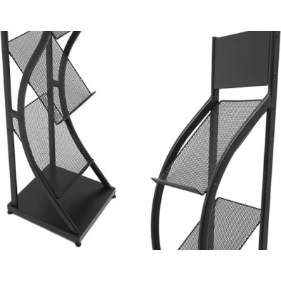 マガジンラック4Sウェーブ-P|誉PRINTING