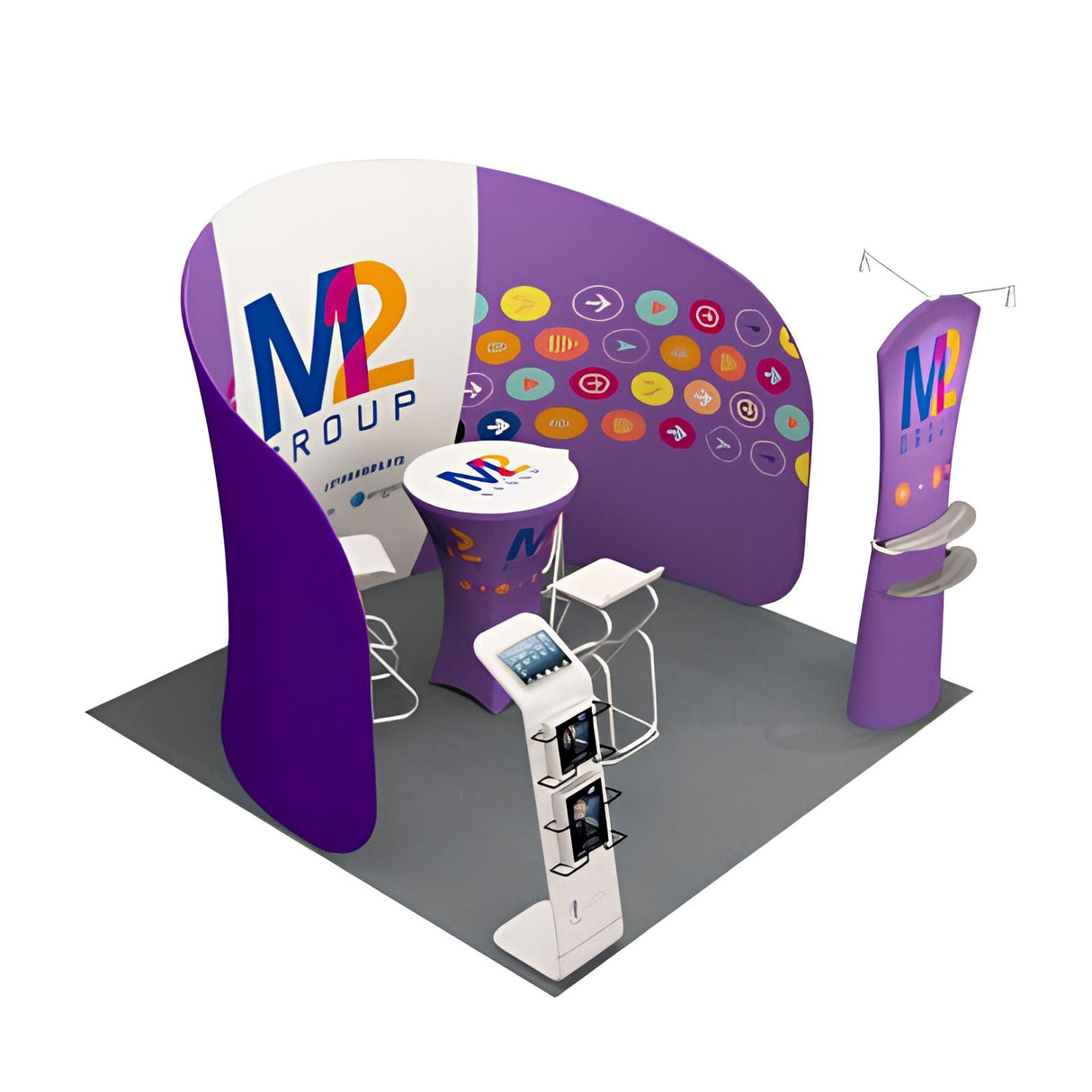 セットディスプレイセット 18【1小間用(3m×3m)】|誉PRINTING