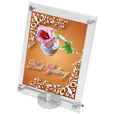 カウンターアクリルスタンド|誉PRINTING