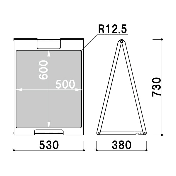 ワイドスタンドプレート|誉PRINTING