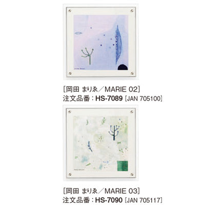 アートデコ 岡田 まりゑ/MARIE A|誉PRINTING