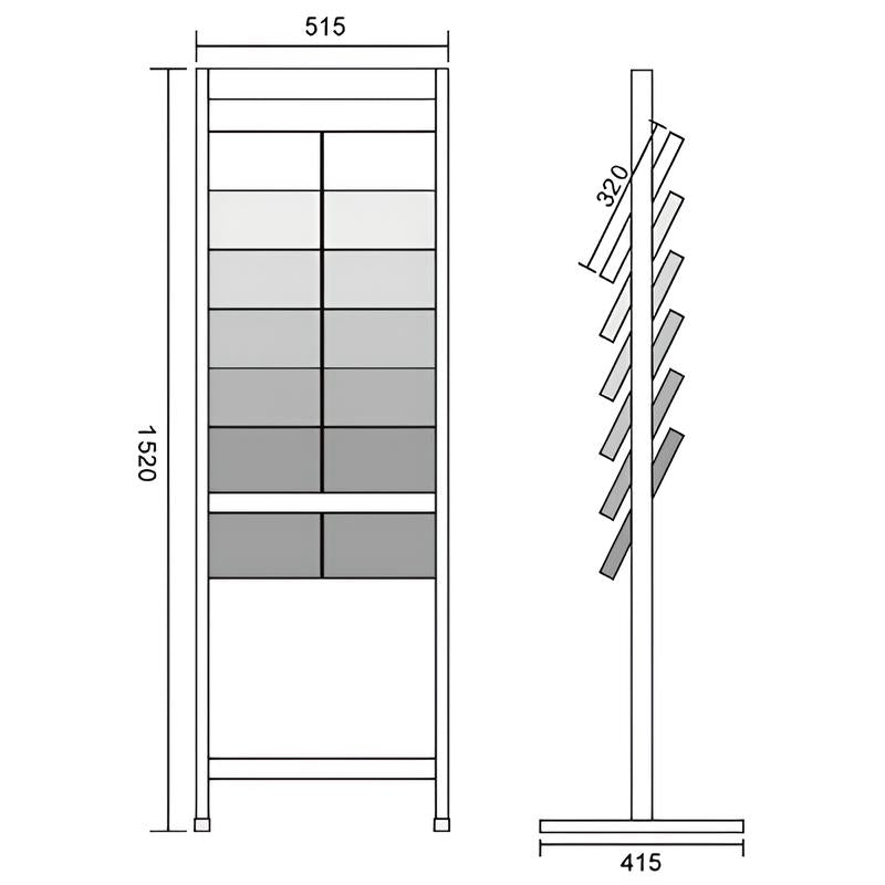 T型カタログスタンド Z10|誉PRINTING