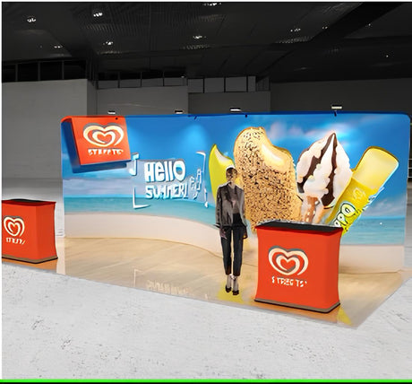 セットディスプレイセット 12【2小間用(3m×6m)】|誉PRINTING