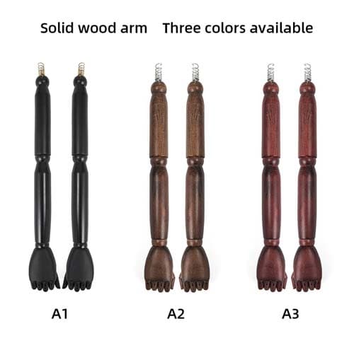 【スーツマネキン】木製アーム 男性ハーフボディ|誉PRINTING