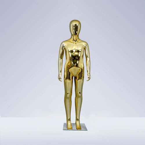 男の子マネキン/ 子供用ボディ【メタリックベース】|誉PRINTING