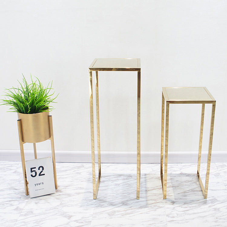 靴ディスプレイウィンドウデコレーションテーブルトップショーケースステンレススチールモダンカスタマイズゴールド (他の色は大歓迎です) YT-LS-04|誉PRINTING