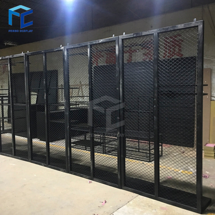 卸売モダンカスタマイズディスプレイスタンド小売金属吊り衣類ディスプレイラック、衣料品店家具ゴールド/衣類ラック|誉PRINTING