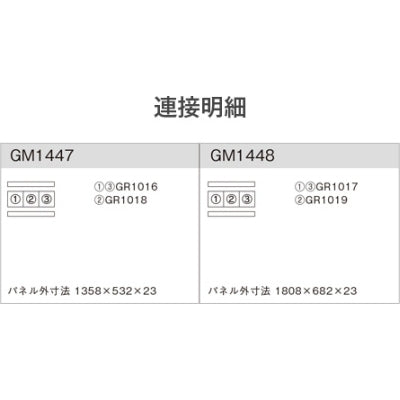 連接グリーン アレンジタイプ 3連額縁セット|誉PRINTING