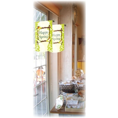 変形タペストリー&フラッグ-GNB Fathers Day チェック柄 (円カット)(3コ入)|誉PRINTING