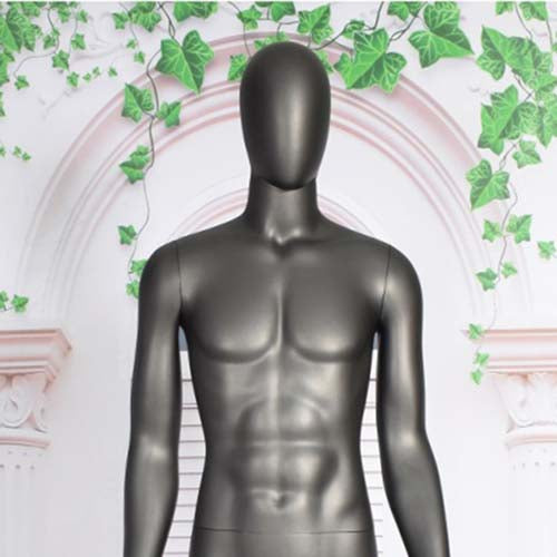 全身 男性マネキン【シルバーグレー】|誉PRINTING