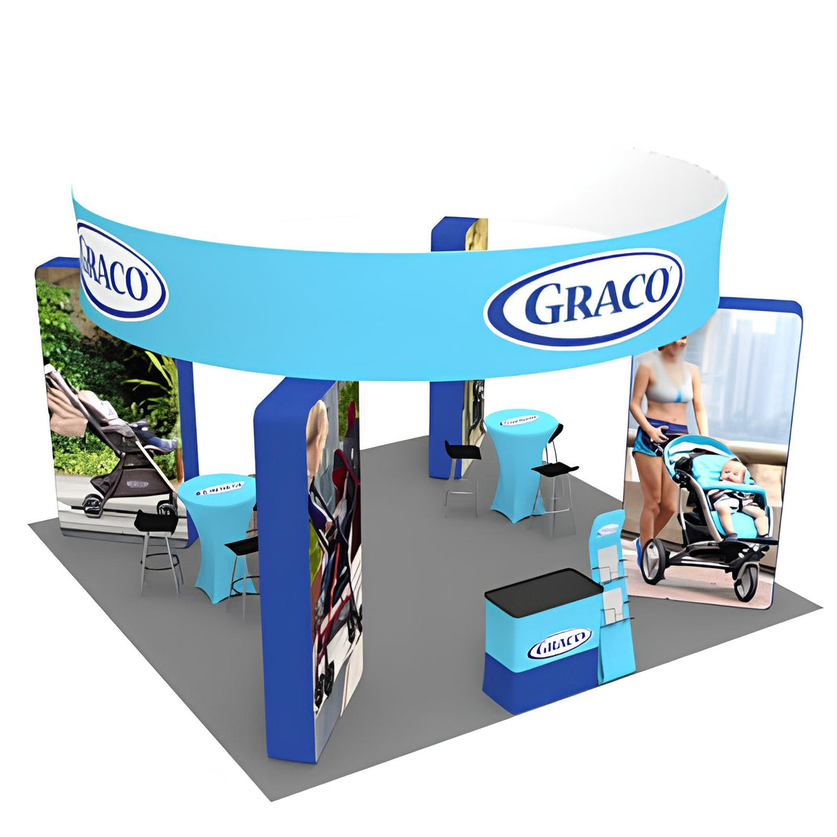 セットディスプレイセット 13 【4小間 (6m×6m)】|誉PRINTING