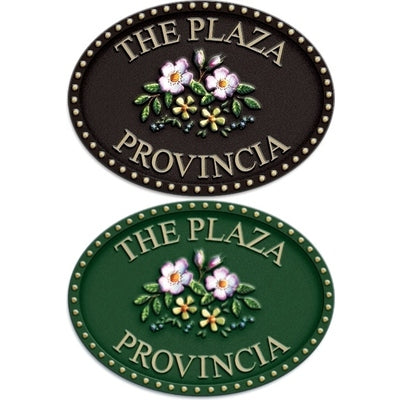 レジン製サイン サークルタイプ 花|誉PRINTING