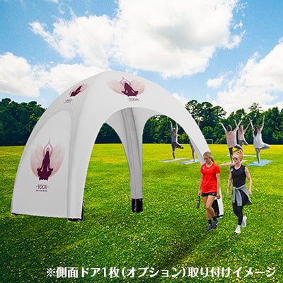 エアテント4x4+本体フルカラー印刷|誉PRINTING