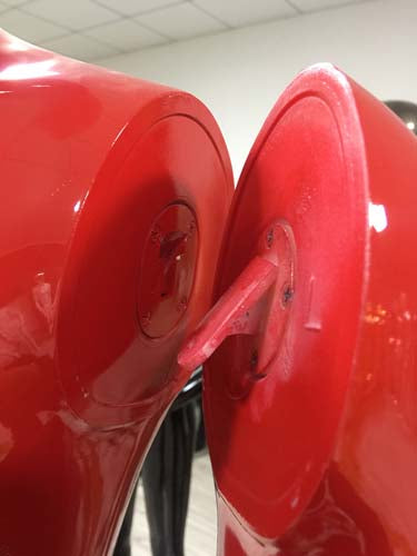 全身 女性マネキン【グロスレッド】|誉PRINTING