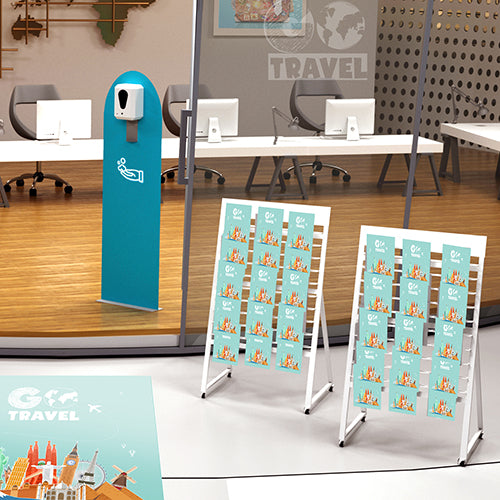 カタログスタンド A4 3列10段|誉PRINTING