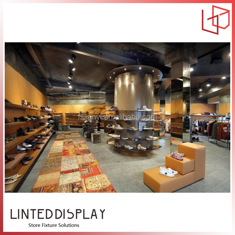 新入荷ユニークなデザインファッションシューズディスプレイテーブルスタンドシューズサンダルディスプレイ|誉PRINTING