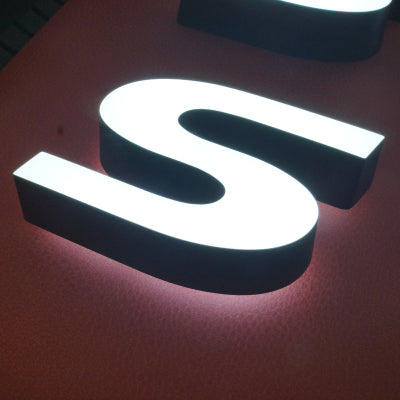 LEDチャンネル文字 正面・裏面発光タイプ|誉PRINTING