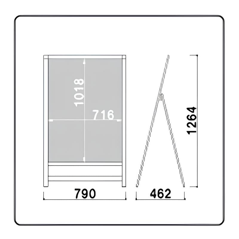 A型フロアーサイン|誉PRINTING