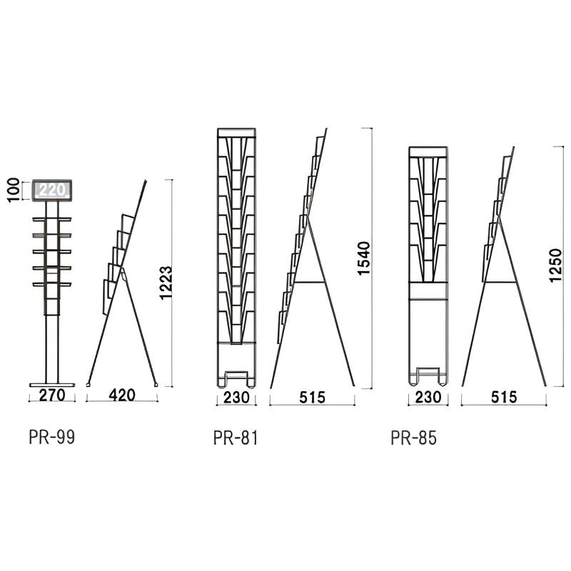 ワイヤーカタログスタンド PR|誉PRINTING