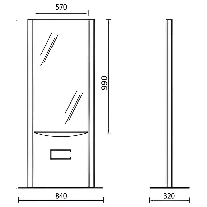 タワーサインロゴタイプ|誉PRINTING