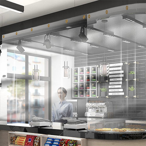 【在庫限り】飛沫防止ビニールカーテン|誉PRINTING