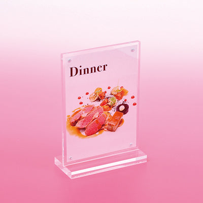 アクリルマグT型スタンド (2セット)|誉PRINTING