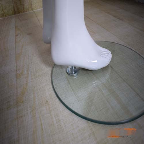 パンツボディ 下半身 男性マネキン【グロスホワイト】|誉PRINTING