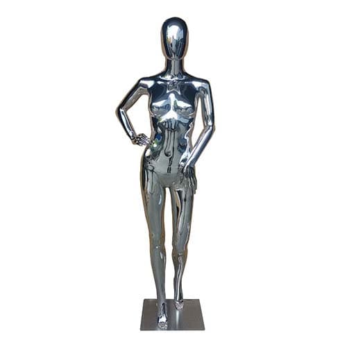 全身 女性マネキン【ローズゴールド/シルバー】|誉PRINTING