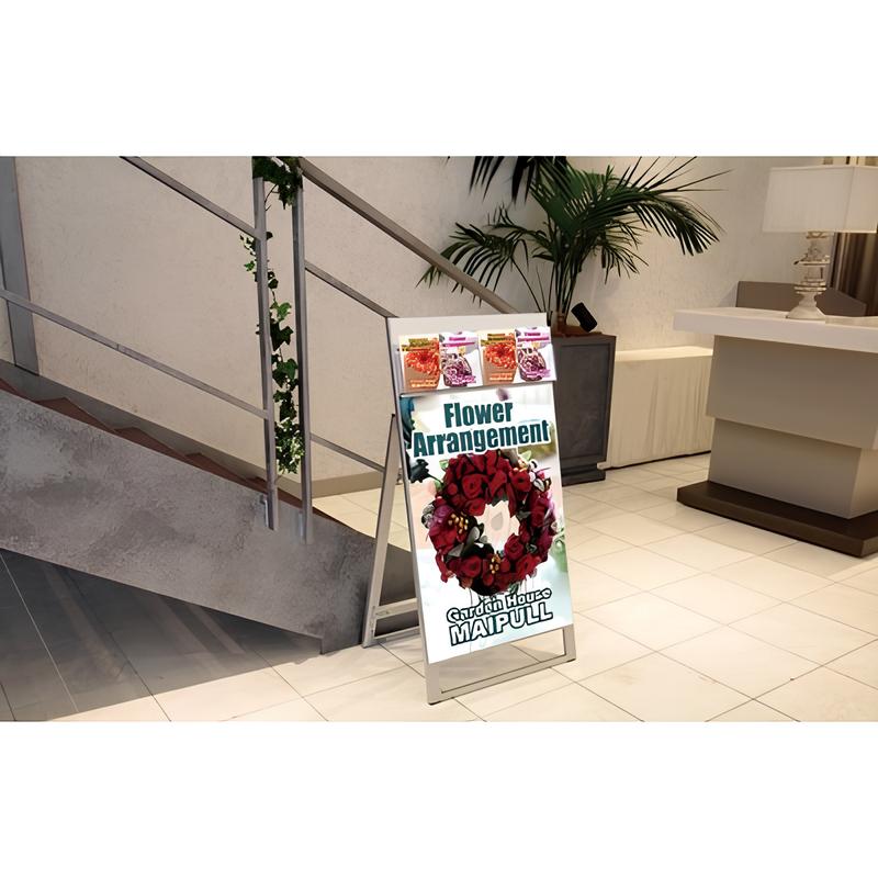 パンフレットケース付看板A2|誉PRINTING