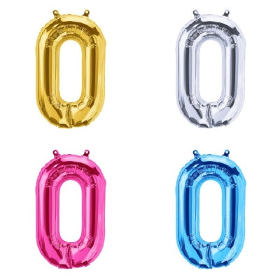 プレミアムレターバルーン (マゼンタ,ブルー,ブラック)(16",34")「0」|誉PRINTING