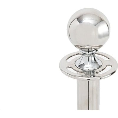 ロープパーテーションQ01Cシルバー|誉PRINTING