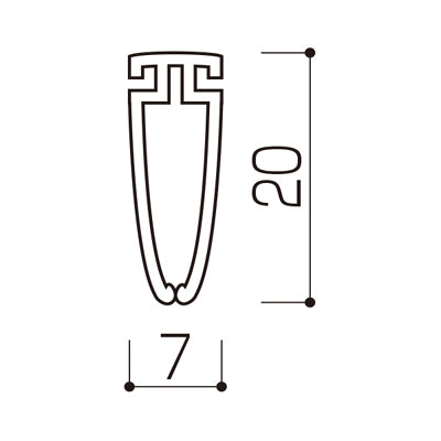 ポスタークリップA型 (5コセット)|誉PRINTING