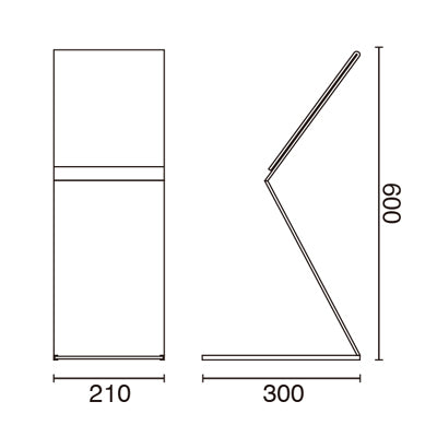 A4アクリルスペックスタンド|誉PRINTING