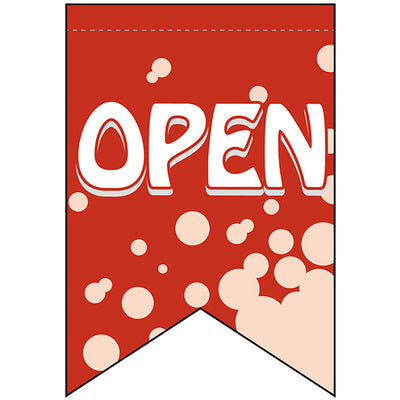 変形タペストリー&フラッグ-GNB OPEN (3コ入)|誉PRINTING