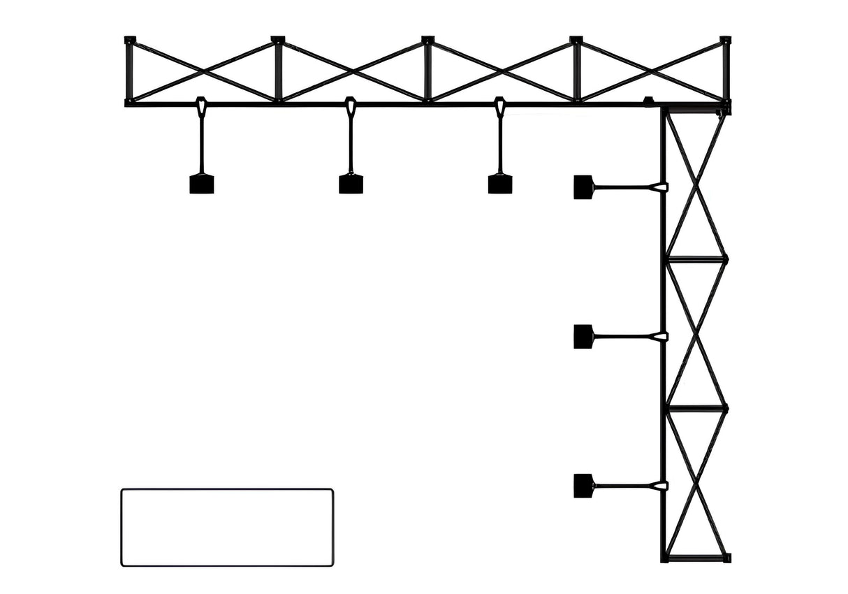 レゴポップアップ 3×3kit NO.8【1小間用(3m×3m)】|誉PRINTING