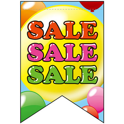 変形タペストリー&フラッグ-GNB SALE SALE SALE(3コ入)|誉PRINTING