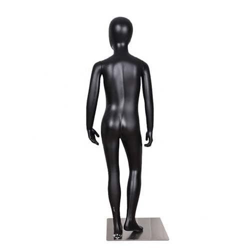 子供用フルボディ マネキン【ブラック】(NWK-08)|誉PRINTING