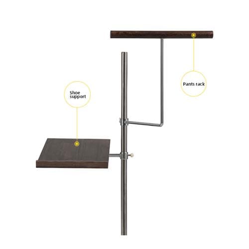 【スーツマネキン】木製アーム 男性ハーフボディ|誉PRINTING